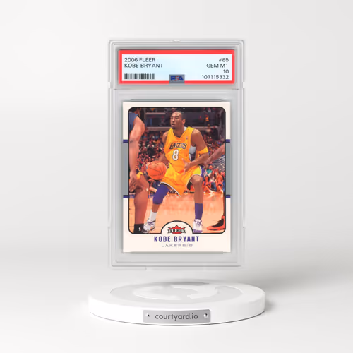 2006 Fleer #85 Kobe Bryant (PSA 10 GEM MINT)