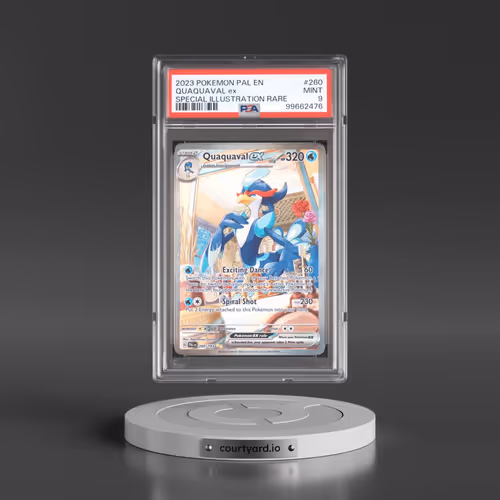 2023 Pokémon Pal EN-Paldea Evolved #260 Quaquaval EX - Holo Special Illustration Rare (PSA 9 MINT)