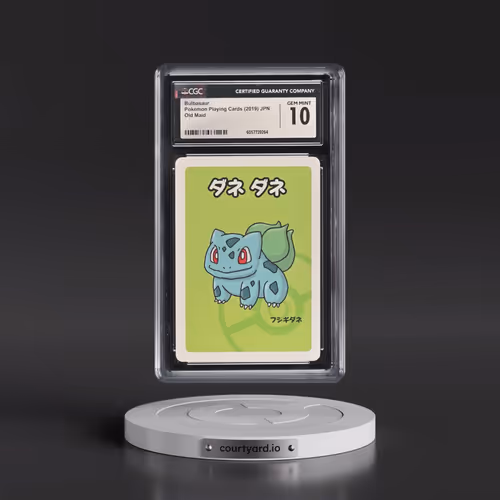 2019 Old Maid Bulbasaur (CGC 10 GEM MINT)