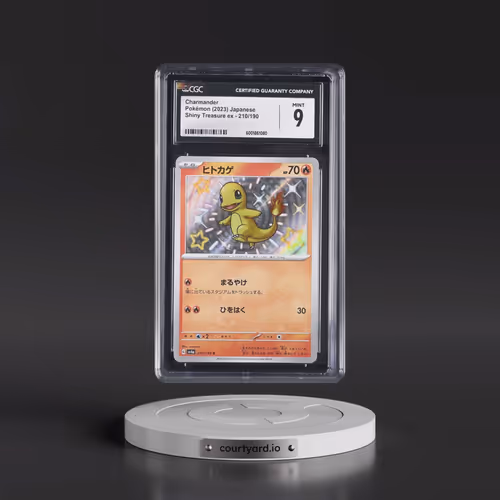 2023 Pokémon Sv4a-Shiny Treasure EX #210 Charmander - S (CGC 9 MINT)