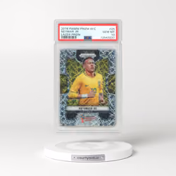 2018 Panini Prizm World Cup #25 Neymar Jr. - Lazer Prizm (PSA 10 GEM MINT)