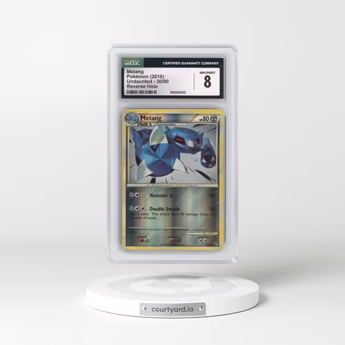 2010 Undaunted #30/90 Metang - Reverse Holo (CGC 8 NM-MT)