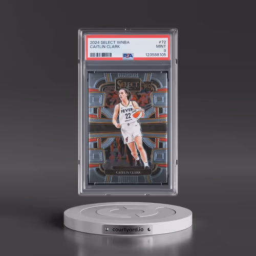 2024 Panini Select WNBA #72 Caitlin Clark (PSA 9 MINT)