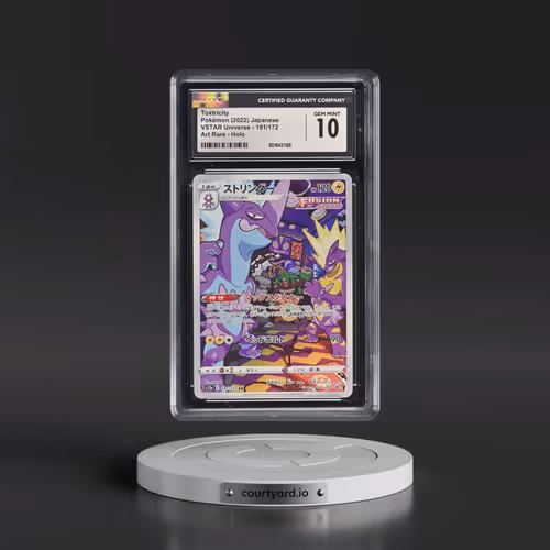 2022 VSTAR Universe #181/172 Toxtricity - Art Rare Holo (CGC 10 GEM MINT)