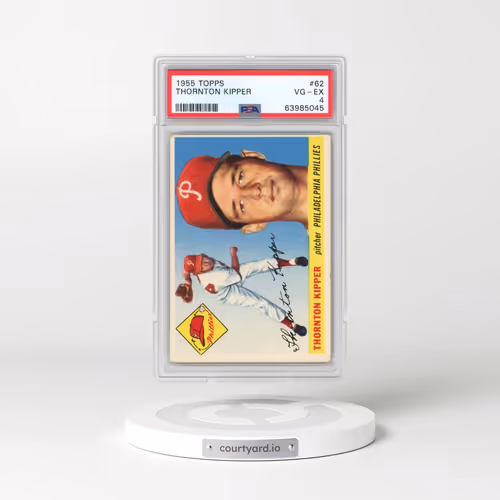 1955 Topps #62 Thornton Kipper (PSA 4 VG-EX)