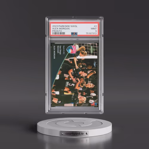 2023 Parkside Nwsl Pronto #2 Alex Morgan (PSA 9 MINT)
