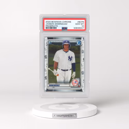 2020 Bowman Chrome Prospects #BCP8 Jasson Dominguez (PSA 10 GEM MINT)