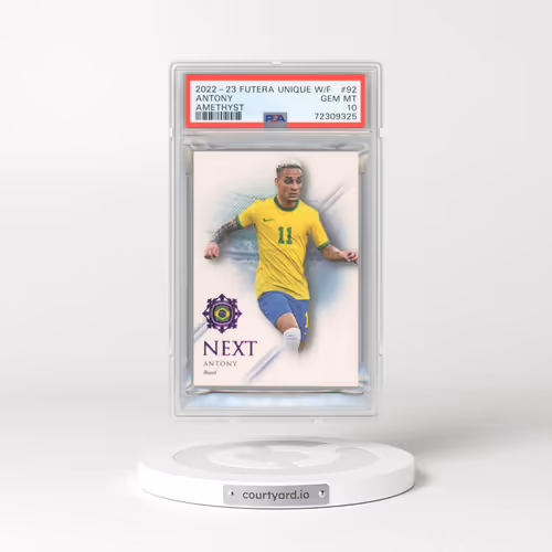 2023 Futera Unique W/F #92 Anthony Amethyst