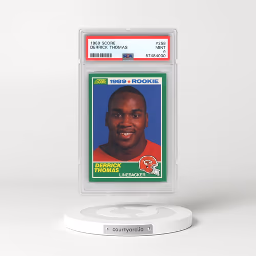 1989 Score #258 Derrick Thomas (PSA 9 MINT)