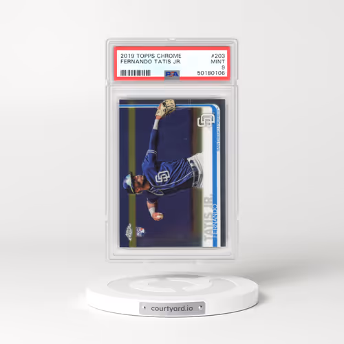2019 Topps Chrome #203 Fernando Tatis Jr. (PSA 9 MINT)
