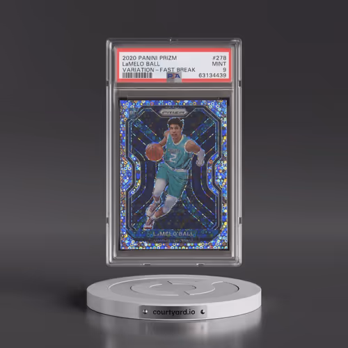 2020 Panini Prizm #278 LaMelo Ball - Variation-Fast Break (PSA 9 MINT)