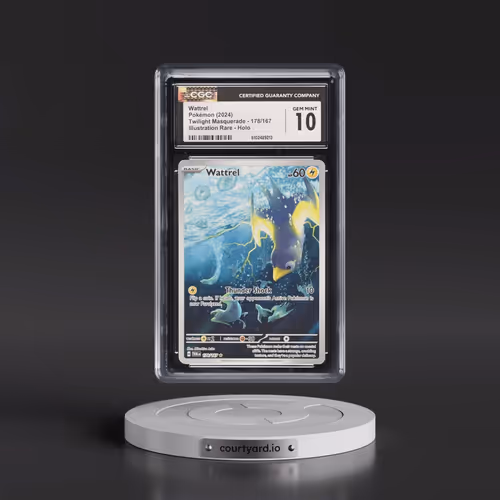 2024 Twilight Masquerade - TWM EN #178/167 Wattrel - Illustration Rare Holo (CGC 10 GEM MINT)