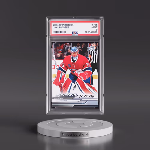 2024 Upper Deck #726 Jakub Dobes (PSA 9 MINT)