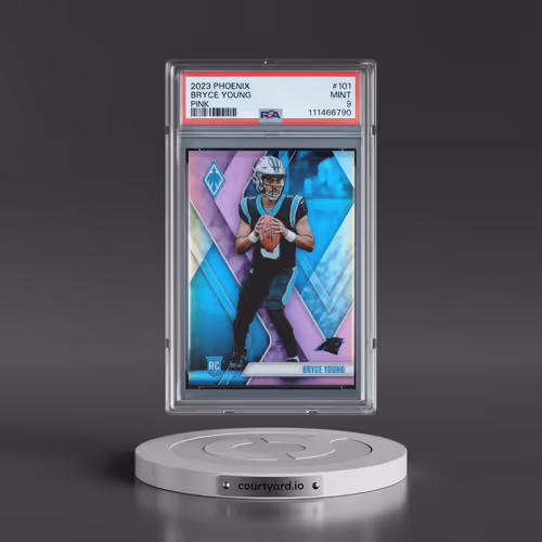 2023 Panini Phoenix #101 Bryce Young - Pink (PSA 9 MINT)