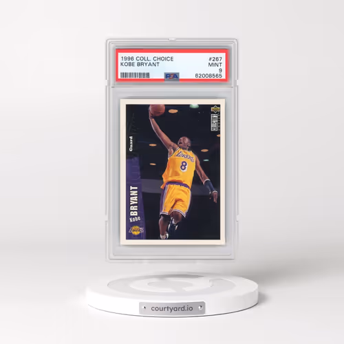 1996 Collector's Choice #267 Kobe Bryant (PSA 9 MINT)