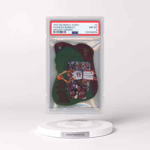 1997 Skybox E-X2001 Gravity Denied #2 Charles Barkley (PSA 8 NM-MT)