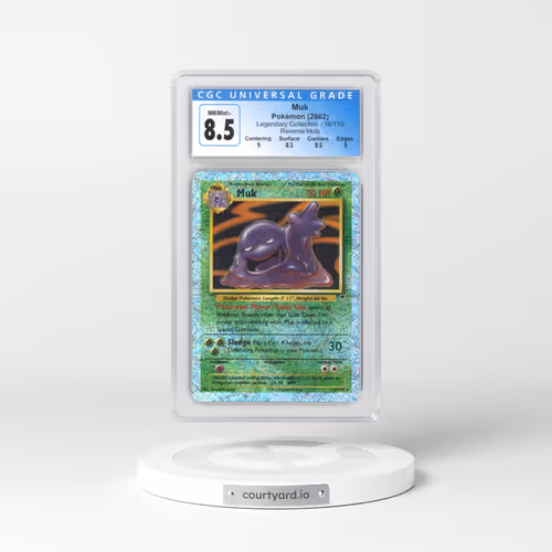 2002 Legendary Collection #16 Muk - Reverse Holo (CGC 8.5 NM-MT+)