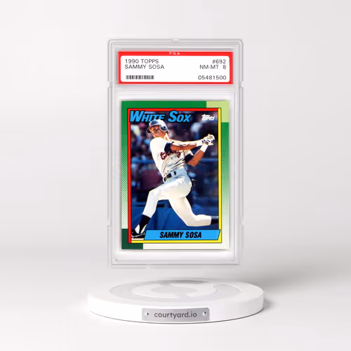 1990 Topps #692 Sammy Sosa (PSA 8 NM-MT)