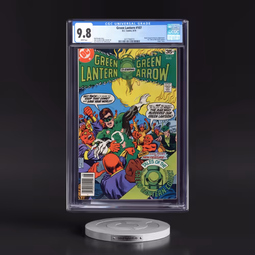 Green Lantern #107 CGC 9.8 White Pages (DC Comics, 8/78) - Universal