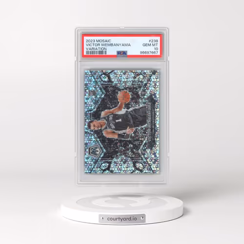 2023 Panini Mosaic #238 Victor Wembanyama - Variation (PSA 10 GEM MINT)