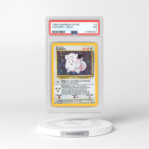 1999 Base Set #5 Clefairy - Holo (PSA 7 NM)