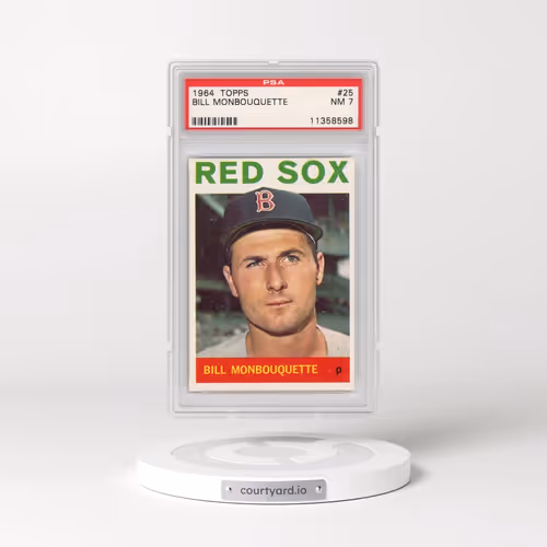 1964 Topps #25 Bill Monbouquette (PSA 7 NM)