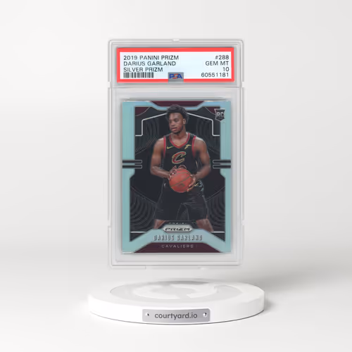 2019 Panini Prizm #288 Darius Garland - Silver Prizm (PSA 10 GEM MINT)