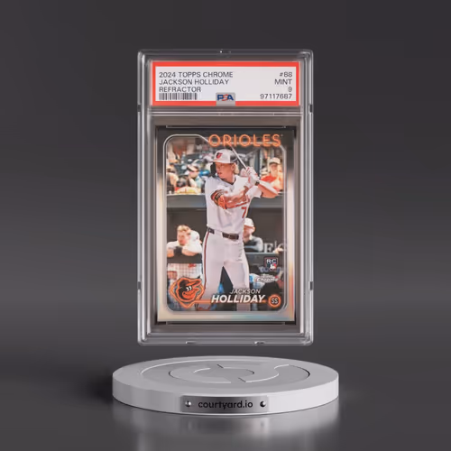 2024 Topps Chrome #88 Jackson Holliday - Refractor (PSA 9 MINT)