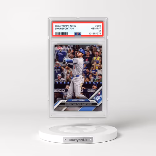 2024 Topps Now #722 Shohei Ohtani (PSA 10 GEM MINT)