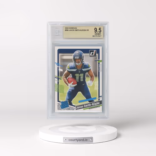 2023 Panini Donruss #390 Jaxon Smith-Njigba (BGS 9.5 GEM MINT)
