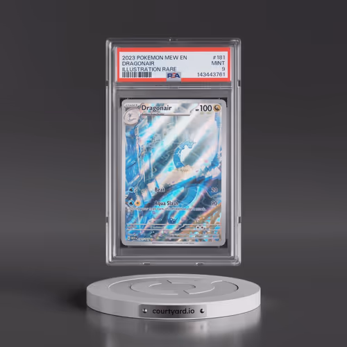 2023 Pokémon Mew EN-151 #181 Dragonair - Illustration Rare (PSA 9 MINT)