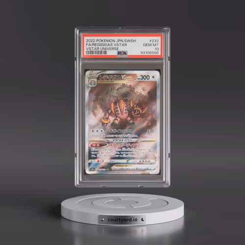 2022 Pokémon Sword & Shield Vstar Universe #233 Regigigas Vstar - Full Art (PSA 10 GEM MINT)