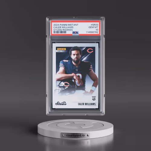 2024 Panini Instant Studio Rookies #SR33 Caleb Williams (PSA 10 GEM MINT)