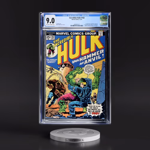 Incredible Hulk #182 CGC 9.0 Off-white to White Pages (Marvel Comics, 12/74)