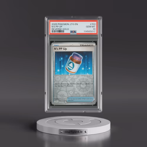 2025 Pokémon Jtg EN-Journey Together #153 N's PP Up - Reverse Holo (PSA 10 GEM MINT)