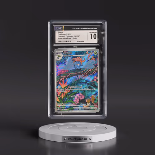 2023 Obsidian Flames - OBF EN #198/197 Gloom - Illustration Rare Holo (CGC 10 GEM MINT)