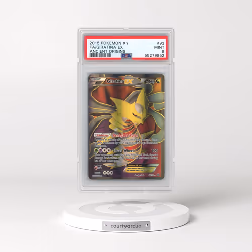 2015 Pokémon XY Ancient Origins #93 Giratina EX - Holo Full Art (PSA 9 MINT)