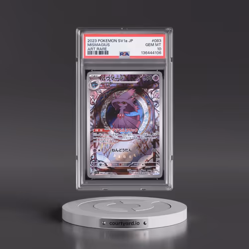 2023 Pokémon Sv1a-Triplet Beat #083 Mismagius - Art Rare (PSA 10 GEM MINT)