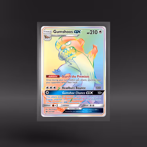 Sun & Moon #157/149 Gumshoos-GX