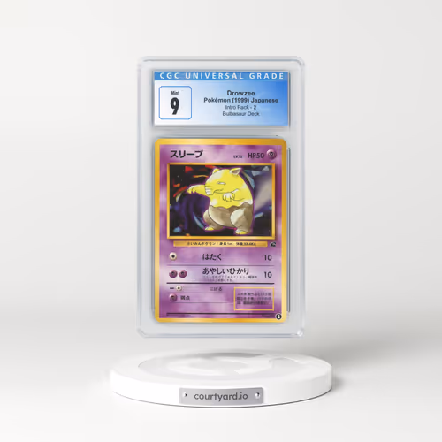 1999 Intro Pack #2 Drowzee - Bulbasaur Deck (CGC 9 MINT)