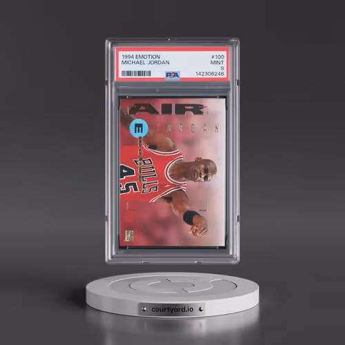 1994 E-Motion #100 Michael Jordan (PSA 9 MINT)