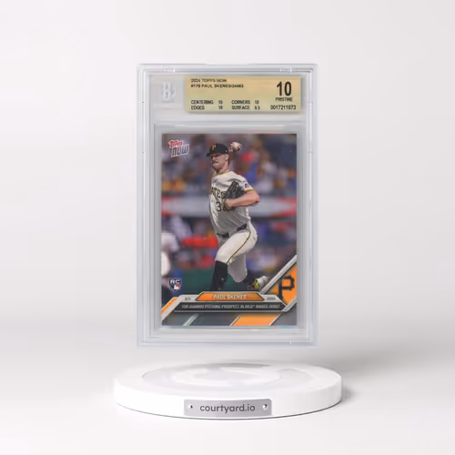 2024 Topps Now #179 Paul Skenes (BGS 10 PRISTINE)
