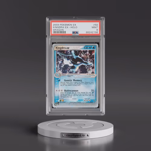 2003 Pokémon EX Dragon #92 Kingdra EX - Holo Holo (PSA 9 MINT)