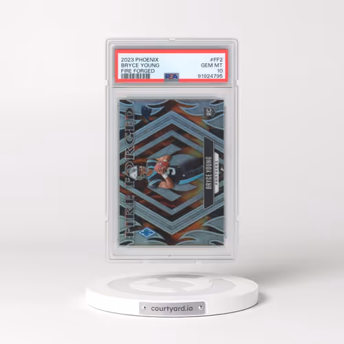 2023 Panini Phoenix Fire Forged #FF2 Bryce Young (PSA 10 GEM MINT)