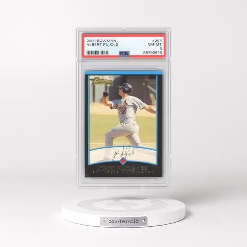 2001 Bowman #264 Albert Pujols (PSA 8 NM-MT)