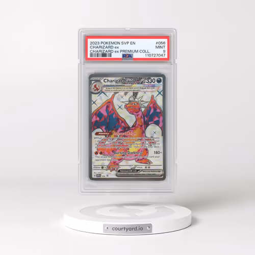 2023 Pokémon Svp EN-SV Black Star Promo #056 Charizard EX - Holo Charizard EX Premium Collection (PS