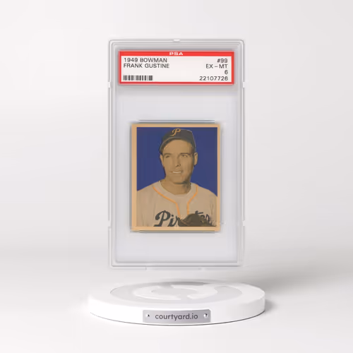 1949 Bowman #99 Frank Gustine (PSA 6 EX-MT)