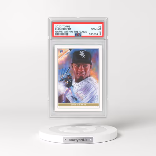 2020 Topps Game Within the Game #6 Luis Robert (PSA 10 GEM MINT)
