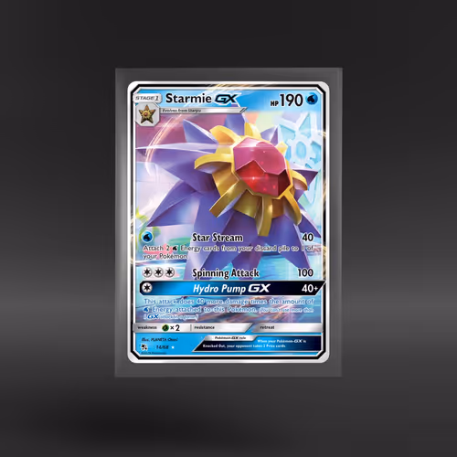 Hidden Fates #14/68 Starmie-GX