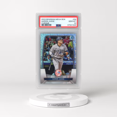 2023 Bowman Mega Box Chrome #59 Aaron Judge (PSA 10 GEM MINT)